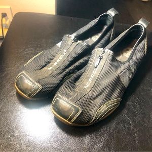 Merrell Barrado Zip Up Performance Slip On Shoes J73426 Black Womens Size 8